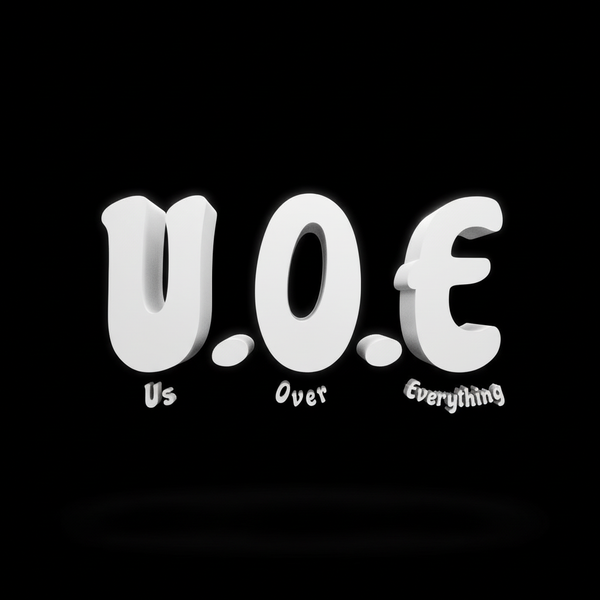 3D UOE Logo - Floating